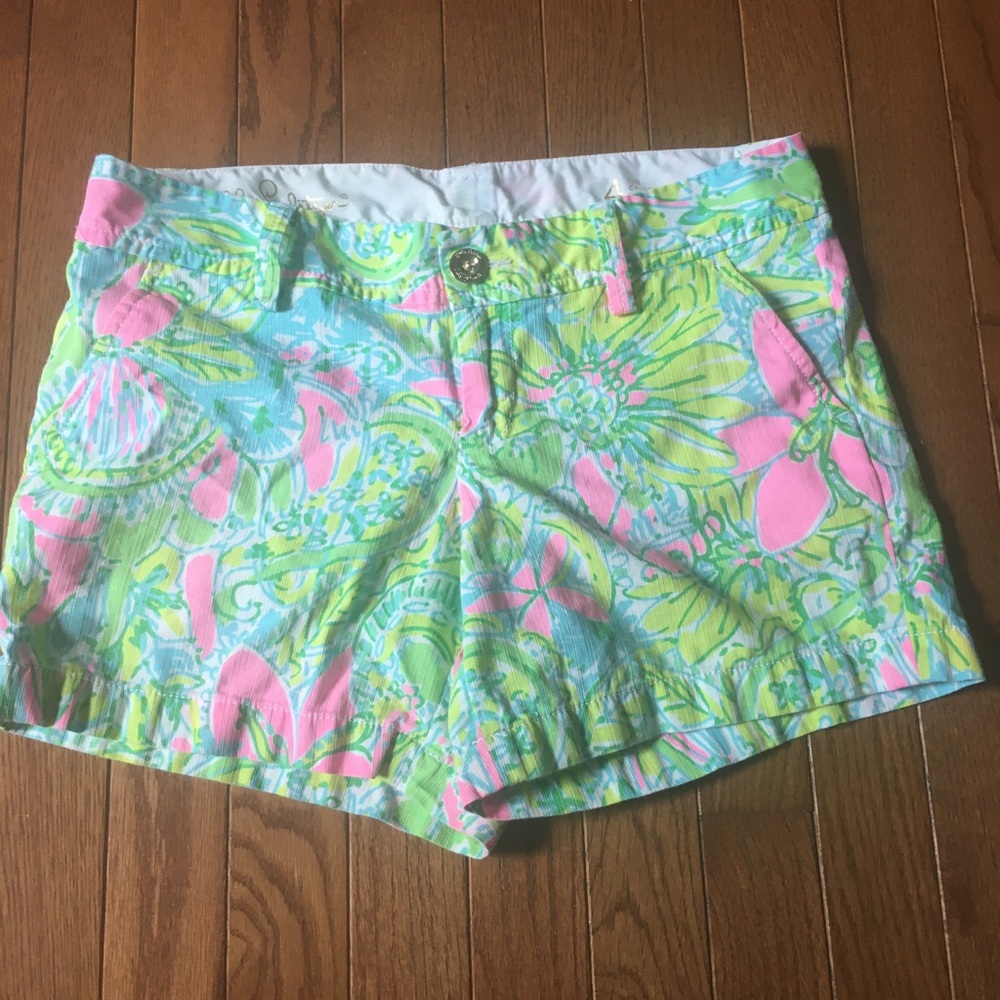 Lilly Pulitzer Callahan Shorts Size 4